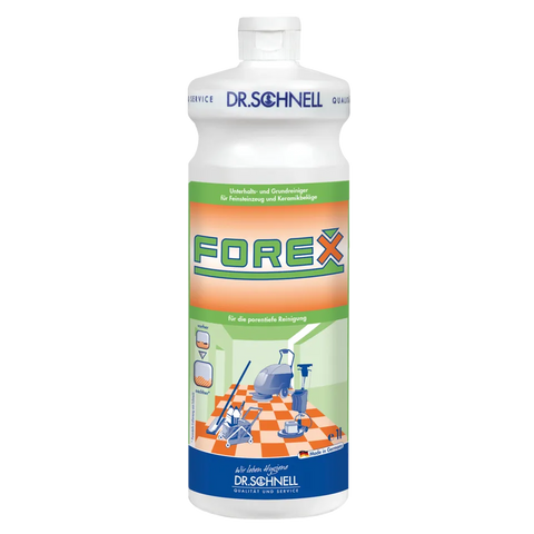 FOREX Porentiefer Unterhalts- und Grundreiniger für Feinsteinzeug und Keramikbeläge Dr. Schnell