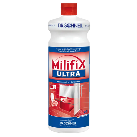 MILIFIX ULTRA Saurer Spezial-Grundreiniger für Industrie-, Bauschluss- und Sanitärraumreinigung Dr. Schnell
