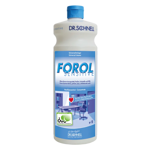 FOROL SENSITIVE Duft-, farbstoff-, konservierungsmittelfreier Universalreiniger Dr. Schnell