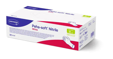 Peha-soft nitrile white S, P100 Hartmann