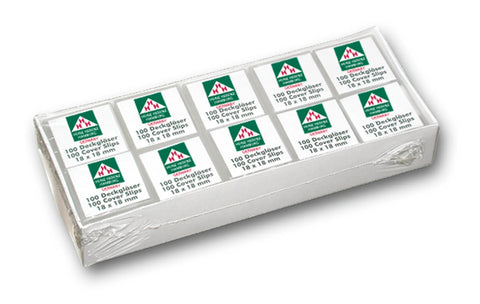 Deckgläser ungeschliffen Heinz Herenz