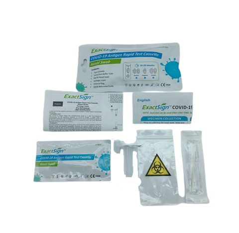 ExactSign Antigen Selbsttest 1er - Softpackung (MHD 7/24) ExactSign