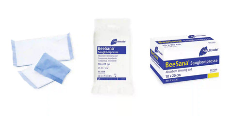 BeeSana® Saugkompresse, steril versch. Größen Meditrade