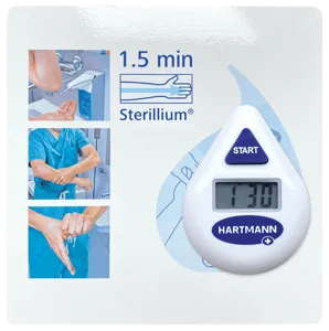 Metallplatte BODE 1.5 Min.- Timer Hartmann