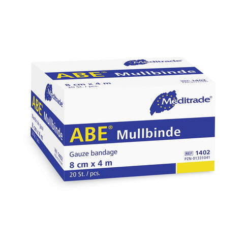 ABE® Mullbinde, 10 cm x 4 m Meditrade