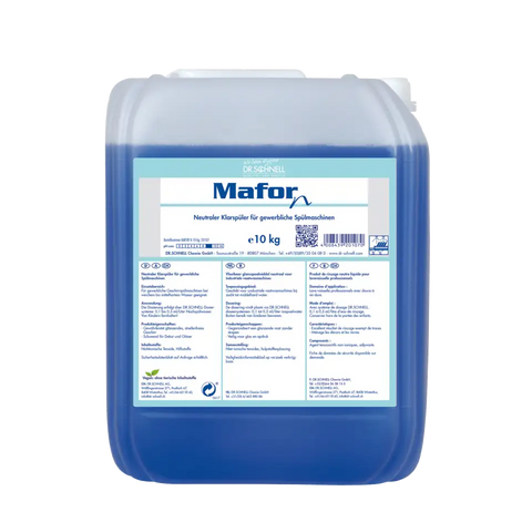 MAFOR N Neutraler Klarspüler für gewerbliche Geschirrspülmaschinen niedrige Wasserhärten Dr. Schnell