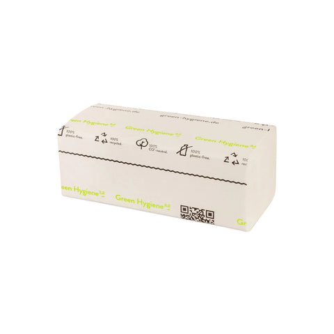 Green Hygiene® FRIEDA Falthandtücher V-falz, 2-lagig Green Hygiene