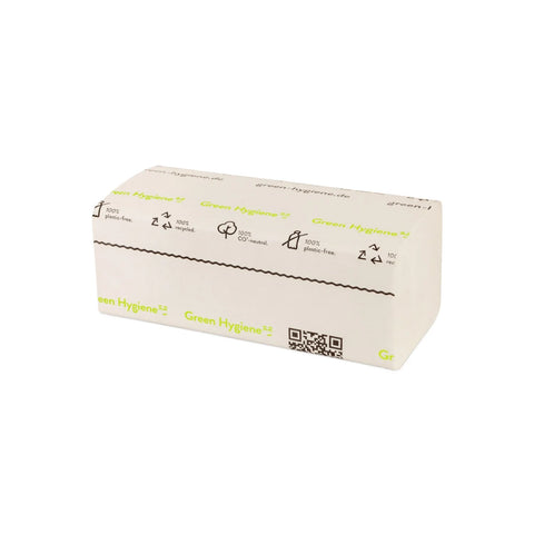 Green Hygiene® FRIEDA Falthandtücher V-falz, 2-lagig Green Hygiene