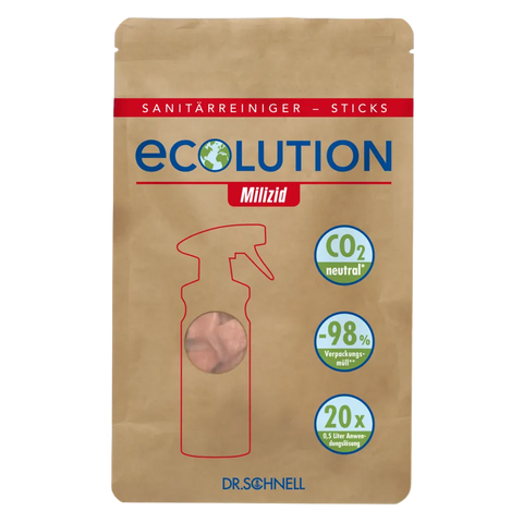 ECOLUTION MILIZID STICKS Beutel (20 Sticks à 3 g) 60 g Dr. Schnell