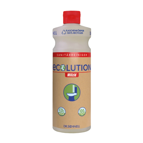 ECOLUTION MILIZID Schrägspritzflasche à 500 ml, leer Dr. Schnell
