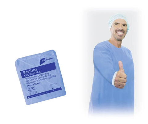 BeeSana® SMS-Kittel 40 g, extrastarker Schutz Meditrade