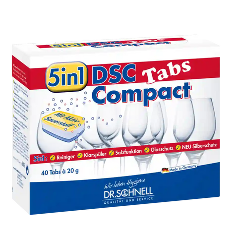 DSC COMPACT TABS Packung 40 Tabs Dr. Schnell