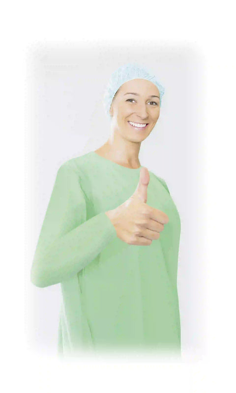 BeeSana® PP-Kittel 23 g, Schutzmantel mit Gummibändern Meditrade