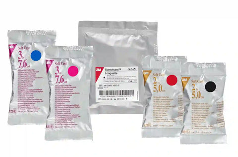 Soft Cast blau flex.semi-rigider Stüzverband 3M Medical