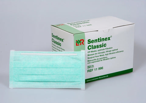 Sentinex Classic OP-Maske grün, unsteril, 50 Stk