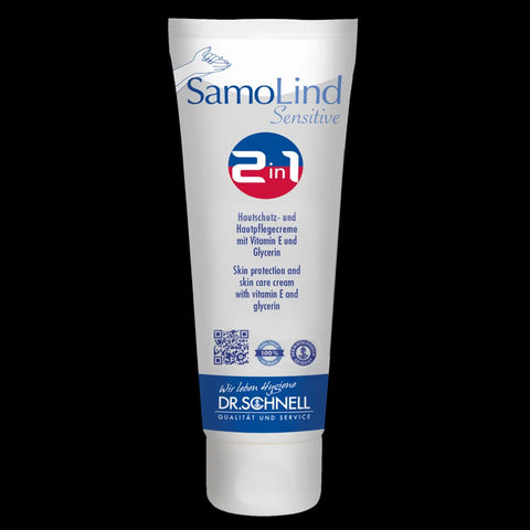 SAMOLIND SENSITIVE 2IN1- Hautschutz- und Hautpflegecreme Dr. Schnell