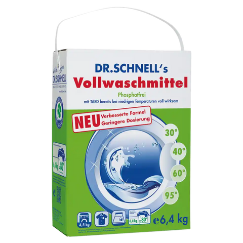 DR.SCHNELL´S VOLLWASCHMITTEL 6,4 kg Tragebox 6.4 kg Dr. Schnell