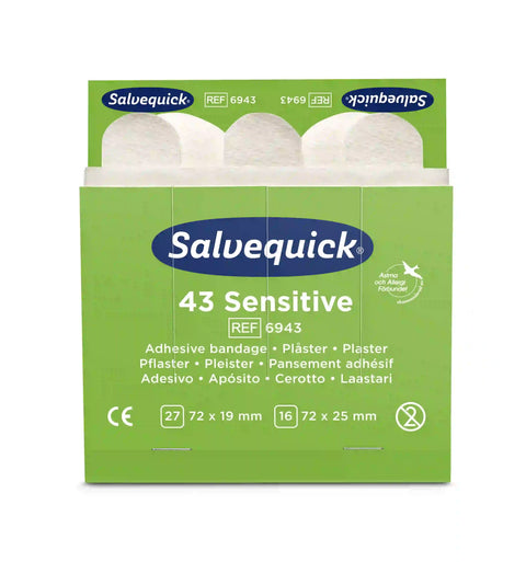 Salvequick Sensitive Pflaster / Nachfüllpackung Cederroth