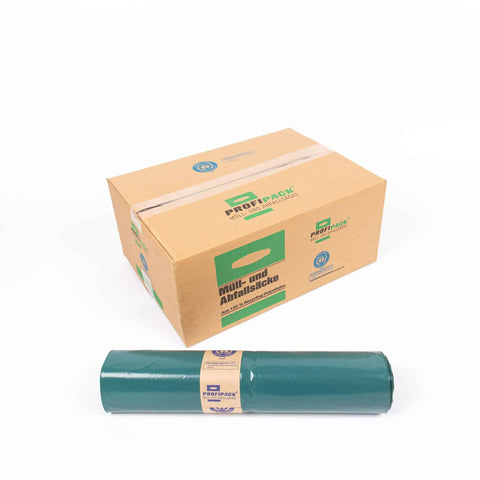 Müllsäcke 120 Liter, grün, Typ 60 ZVG