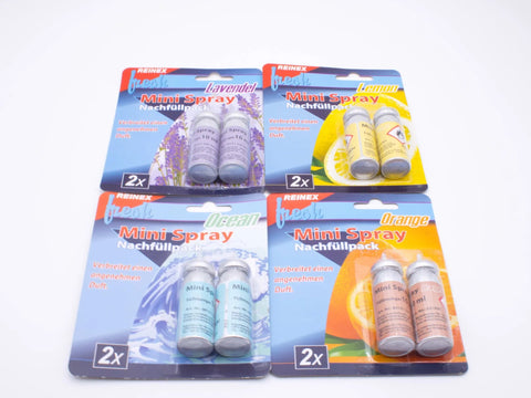 Mini Spray Nachfüllpack 2 x 10 ml Reinex Chemie