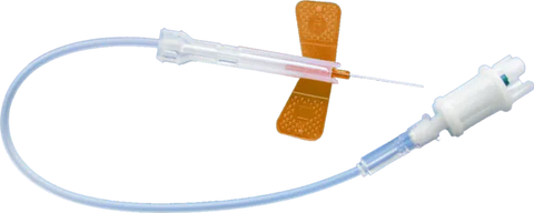 Safety-Multifly-Kanülen Nr.20 orange 25G AP 120 0,5x19mm, mit langem Schlauch Sarstedt