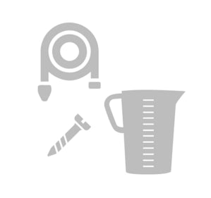 Sprühpistole komplett montiert mit Wasser und Metallkupplung Dr. Schnell