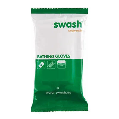 Swash® Bathing Gloves, parfümfrei, 8er-Packung 14 x 22 Arion Slide Solutions