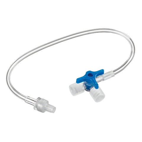 Discofix-3 Dreiwegehähne mit Verbindungsleitung B. Braun