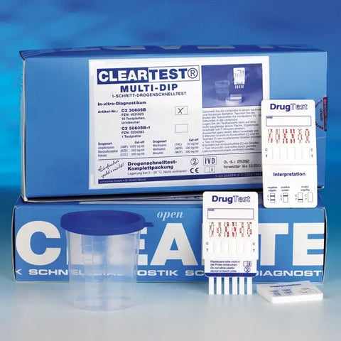 Cleartest Multi Drogentest 6-Fach servoprax