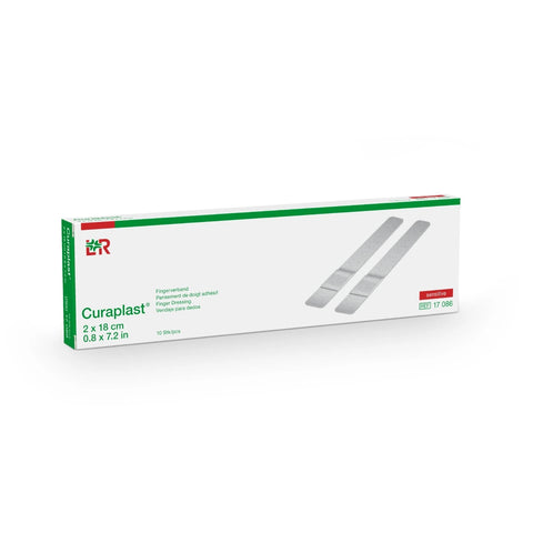 Curaplast sensitive Fingerverband 2x18cm, 10 Stück Lohmann & Rauscher