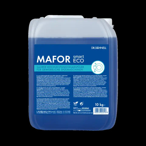 MAFOR smart ECO Saurer Hochleistungsklarspüler für gewerbliche Geschirrspülmaschinen für alle Wasserhärten Dr. Schnell