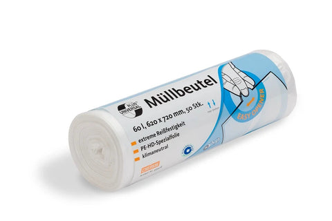 Deiss UNIVERSAL PLUS Klimaneutral Müllbeutel aus HDPE 60 L Deiss