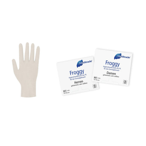 Froggy™ Hygienehandschuh aus Polyethylen Meditrade