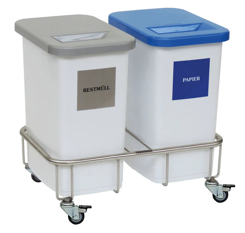 Fahrgestell, 2-fach, ohne Behälter Novocal