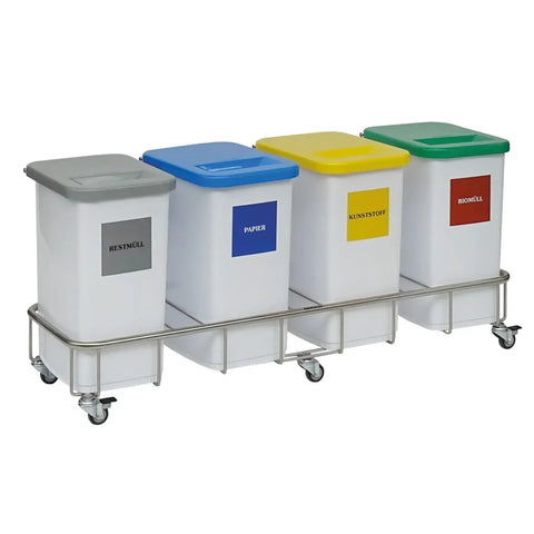 Fahrgestell, 4-fach, ohne Behälter Novocal