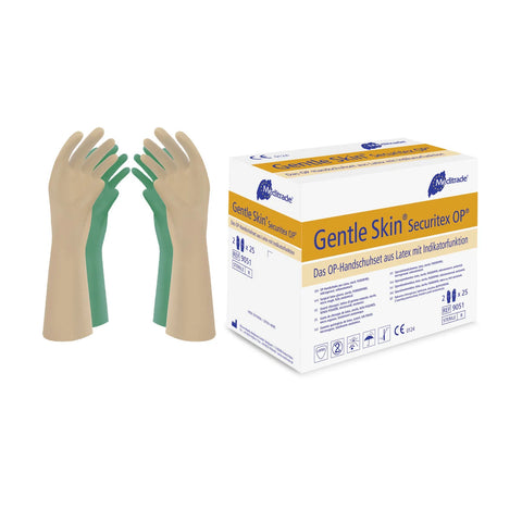 Gentle Skin® Securitex® OP, Handschuhset aus Latex Meditrade