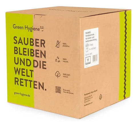 Green Hygiene® RAINER Handtuchrollen Innenabwicklung 2-lagig