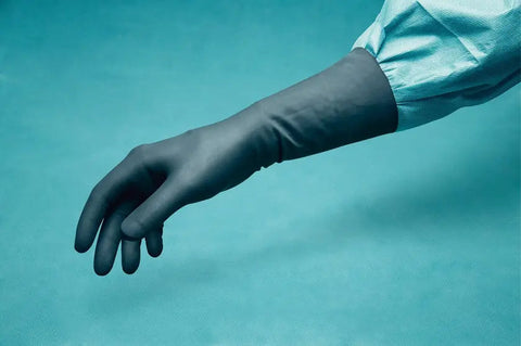 Peha-shield latexfree sterile Handschuhe, schwarz Hartmann