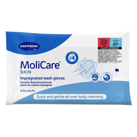 MoliCare Skin Feuchte Waschhandschuhe Hartmann