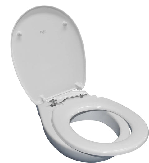 HYTO Systemsitz aus Melamin mit Edelstahlscharnier HYTO SAN