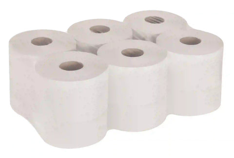 Handtuchrollen Innenabwicklung, 6 Rollen, 1-lagig, 1 Blatt - Recycling Huchtemeier Papier