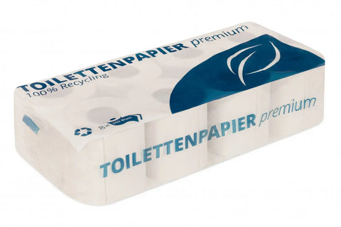Toilettenpapier Kleinrolle, 2-lagig, 250 Blatt - Recycling Huchtemeier Papier