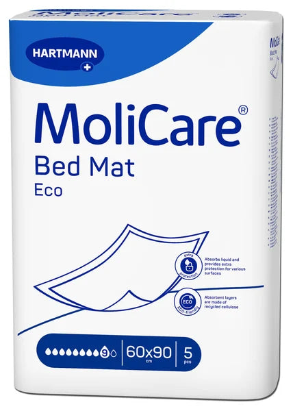 MoliCare Bed Mat Eco, 9 drops, 20 layers Hartmann