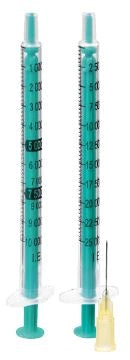 Injekt®-H Luer Solo Feindosierungsspritze mit Heparin-Skalierung B. Braun