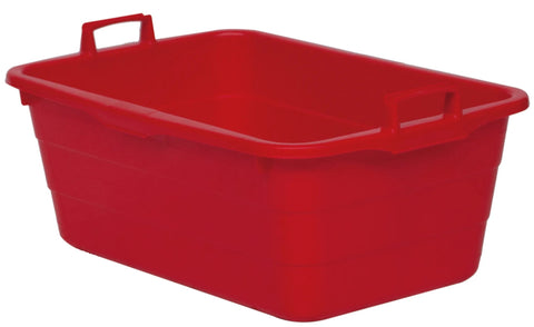 Kunststoffwanne, 90 l, rot Novocal