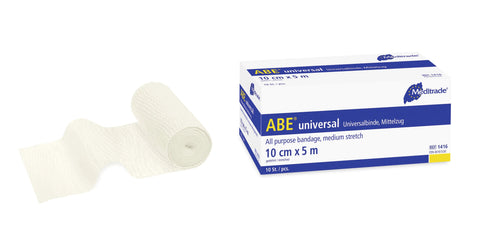 ABE® universal dauerelastische Universalbinde, steril, 12 cm x 5 m Meditrade