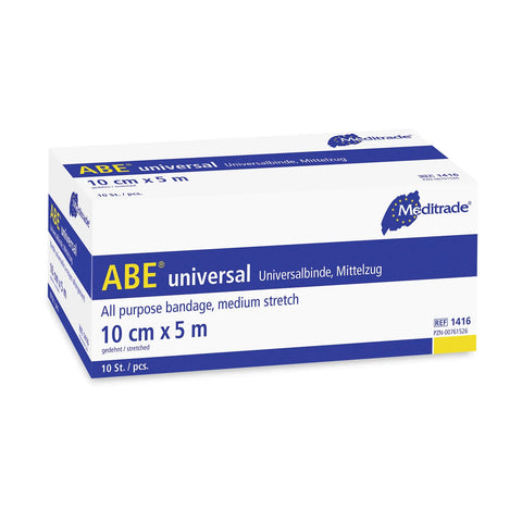 ABE® universal dauerelastische Universalbinde, steril, 6 cm x 5 m Meditrade