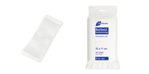 BeeSana® Rechteckvorlage bei leichter Inkontinenz Meditrade