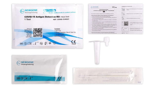 NewGene Antigen Selbsttest mit CE1434 - 1er & 5er