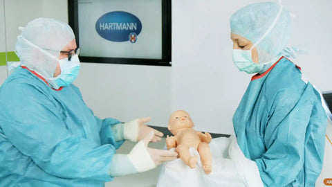 Foliodrape Baby Tücher steril, 87 x 90 cm Hartmann